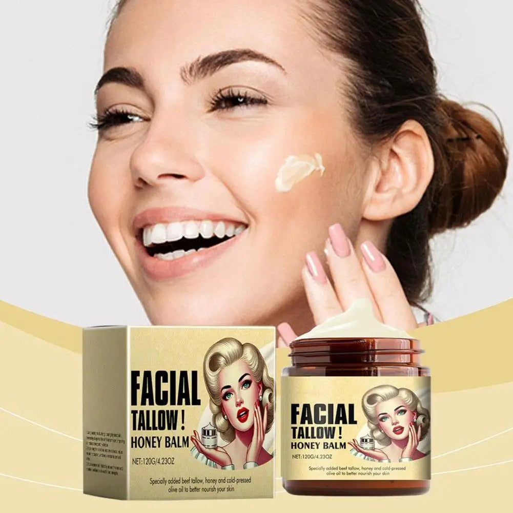 Organic Grass-Fed Tallow & Honey Balm