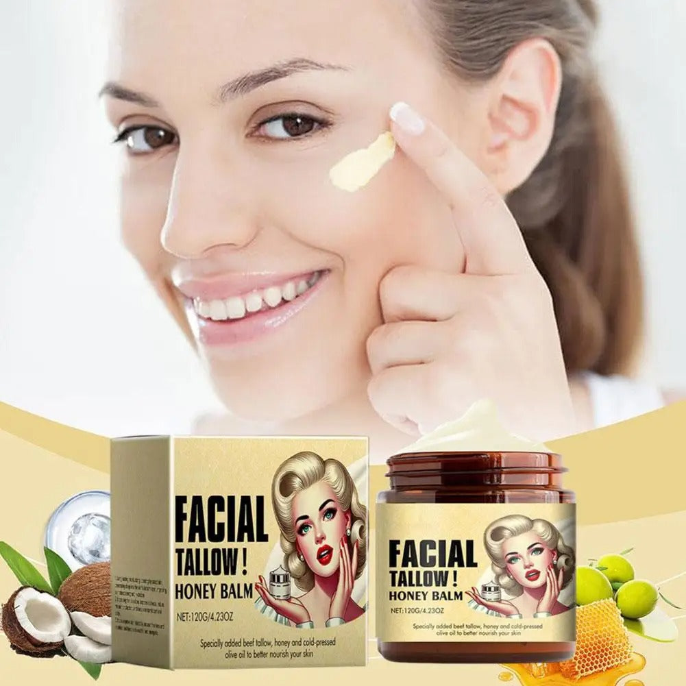 Organic Grass-Fed Tallow & Honey Balm